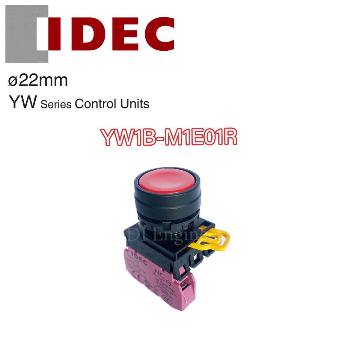 Idec Pushbutton Switch YW1B-M1E01R