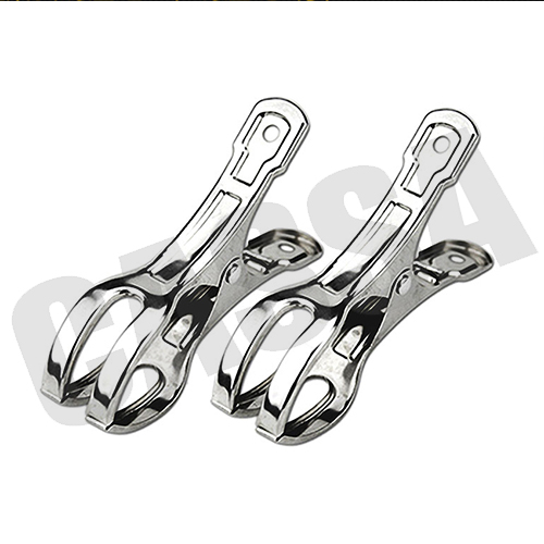 CASSA CLIP-11X1.5X6.5 คลิปหนีบผ้าแสตนเลส แบบปากหนีบกลม ชุดSET 6 ชุด (30ตัว)