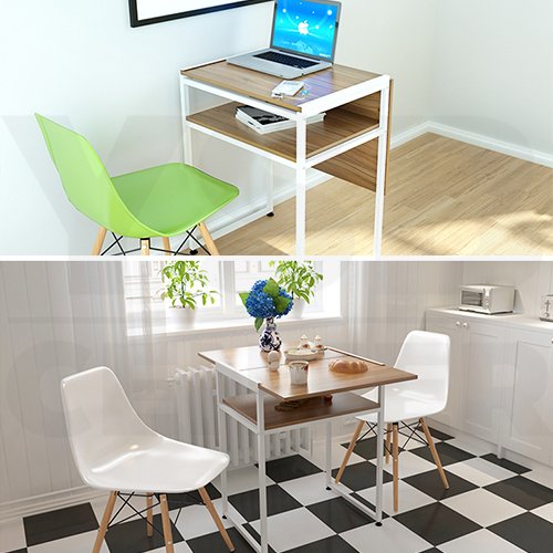 CASSA โต๊ะทานข้าว โต๊ะทำงาน โต๊ะอเนกประสงค์ สามารถพับได้ ขนาด 60 X 90 x 75 CM.