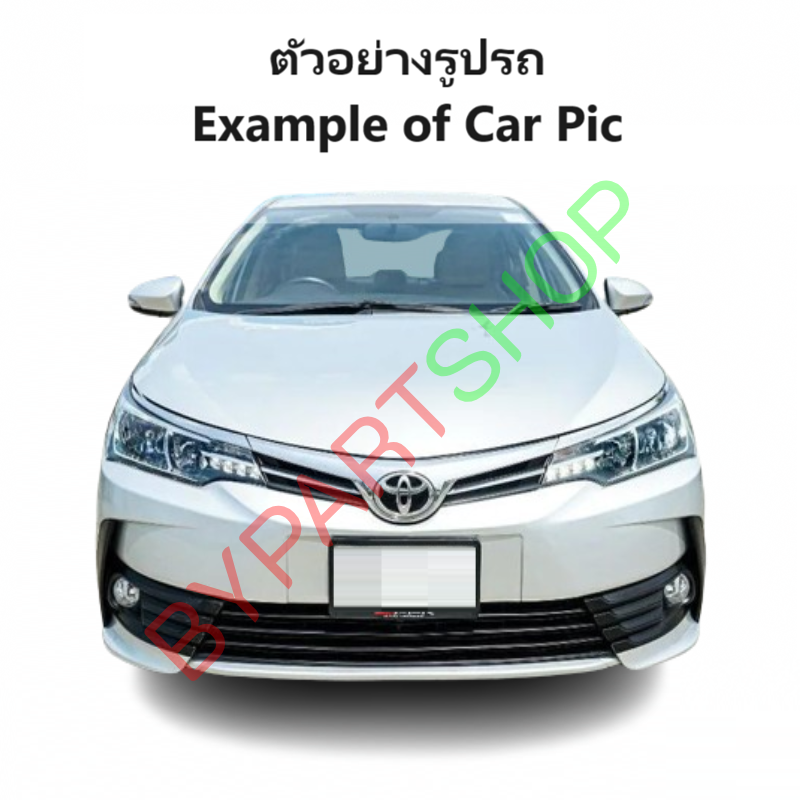 ไฟหน้า TOYOTA ALTIS(อัลติส) หลอดฮาโลเจน มีคิ้วชุบ ปี2017-2019 (งานแท้TYC) -ราคาต่อดวง-