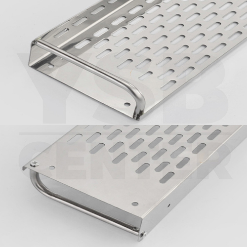 CASSA ชั้นวางของอเนกประสงค์ในห้องน้ำ 2in1 ไม่ต้องเจาะผนัง 1 ชั้น สแตนเลส