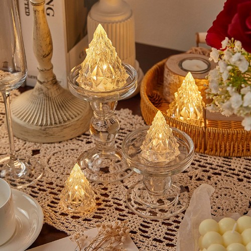 ไฟตกแต่ง คริสต์มาส ไฟประดับวันคริสต์มาส ของแต่งบ้าน วันปีใหม่ ทรงต้นคริสต์มาส B1S123 - B1S124