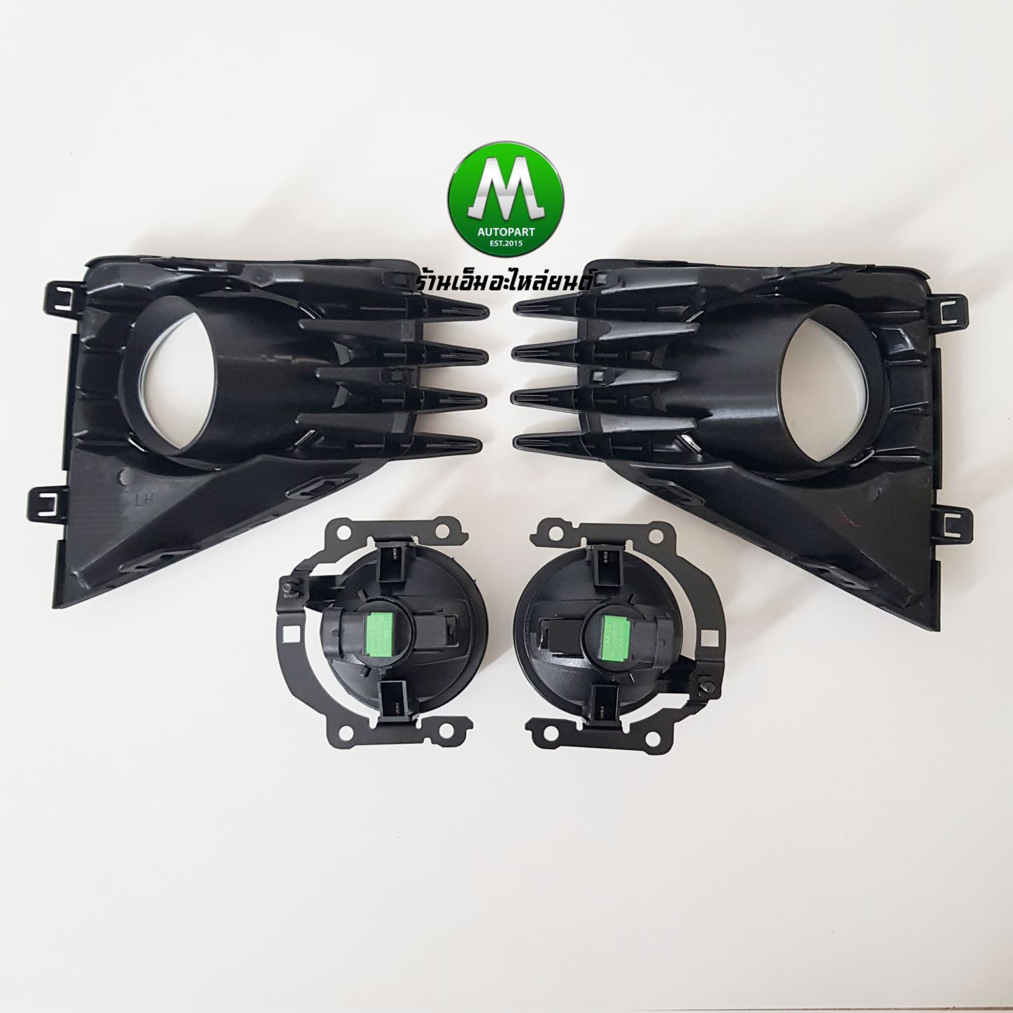 ไฟตัดหมอก ไฟสปอร์ตไลท์ โคมเหลือง MITSUBISHI ATTRAGE MIRAGE 2020 2021 2022 แบบมีฝาครอบ มิตซูบิชิ มิราจ แอททราจ