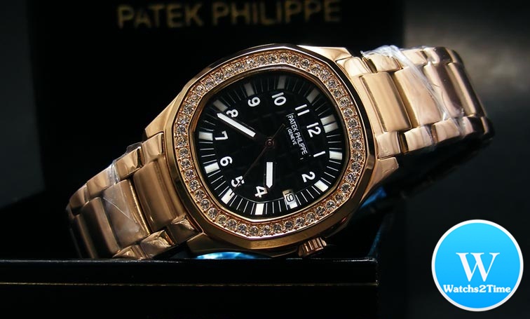 นาฬิกา Patek Philippe Lady Aquanaut Luce Ref. 5087/1A Stainless Steel PinkGold