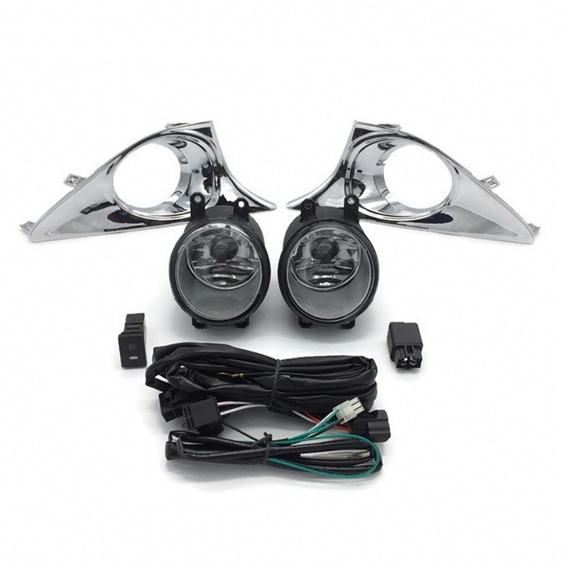 ไฟตัดหมอก/ไฟสปอร์ตไลท์ TOYOTA CAMRY(แคมรี่)/ACV50-51 ฝาครอบชุบโครเมียม โฉมปี2012-2015 (ครบชุด) (ประกัน 6เดือน) (TY534)