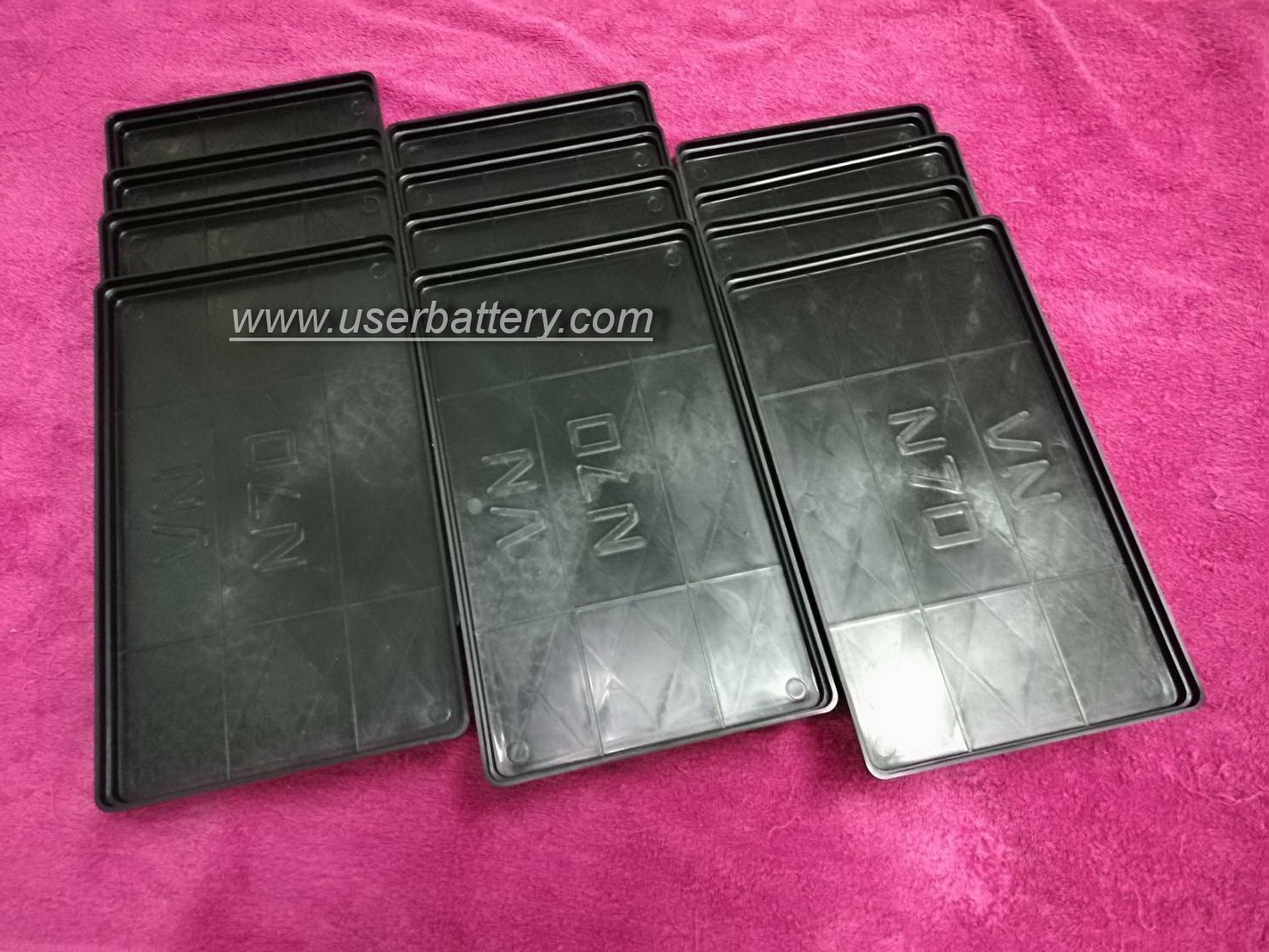 ถาดรองแบตเตอรี่ รถกระบะ รุ่น N70 - NS100 โหลละ