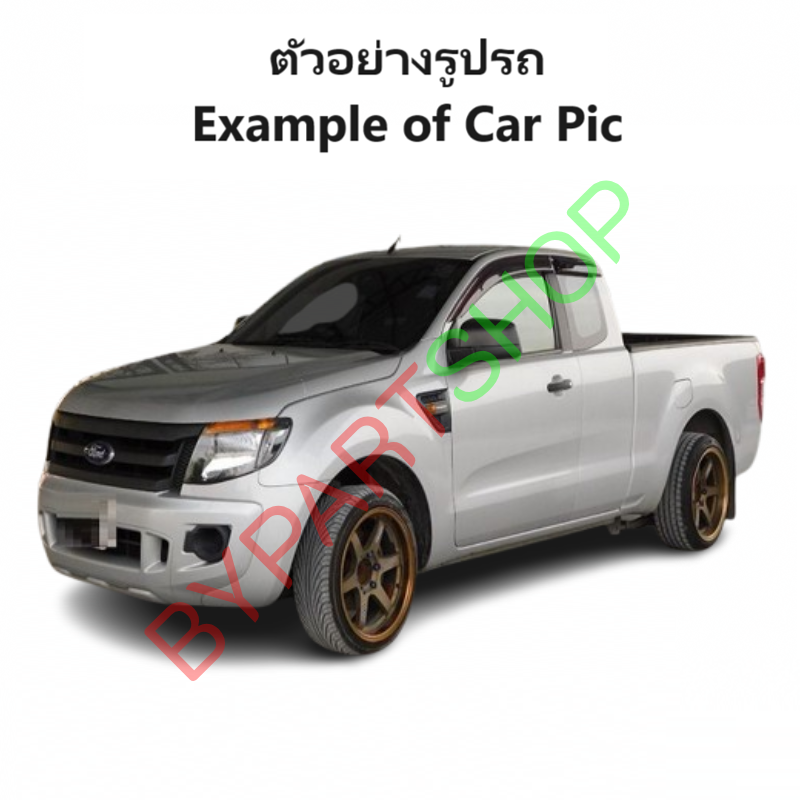 หน้ากระจัง FORD RANGER(ฟอร์ด เรนเจอร์) T6 สีดำ(งานไม่ทำสี) ไม่มีโลโก้ ปี2012-2014 (รหัส:RANGER'12 ดำ)