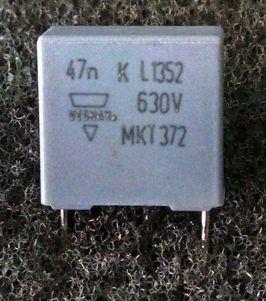 47 nK 630 MKT VISHAY Polyester Capacitor