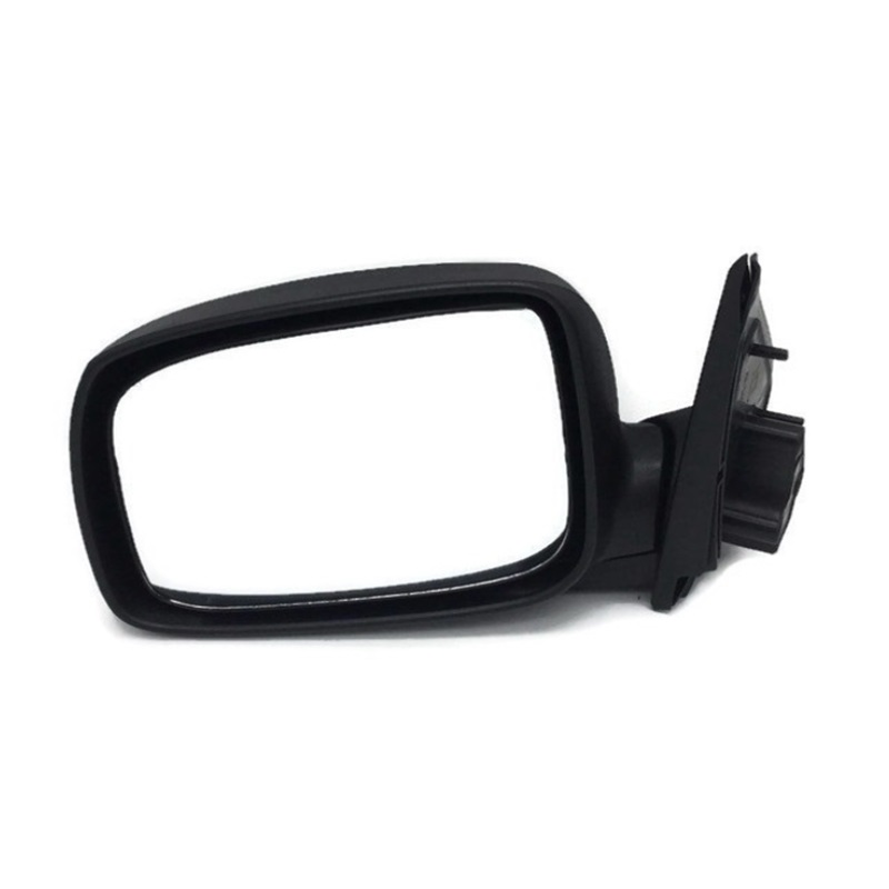 กระจกมองข้าง ISUZU D-MAX(ดีแม็ก) รุ่นปรับมือ สีดำ(ฝาครอบถอดไม่ได้) ปี2002-2011 -ราคาต่อข้าง-