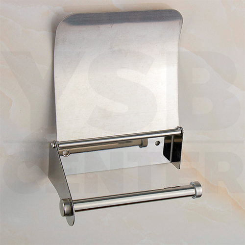 CASSA ที่ใส่กระดาษทิชชู ที่แขวนกระดาษชำระ สแตนเลส 201 แบบเจาะผนัง รุ่น C1M052-SS201-K17