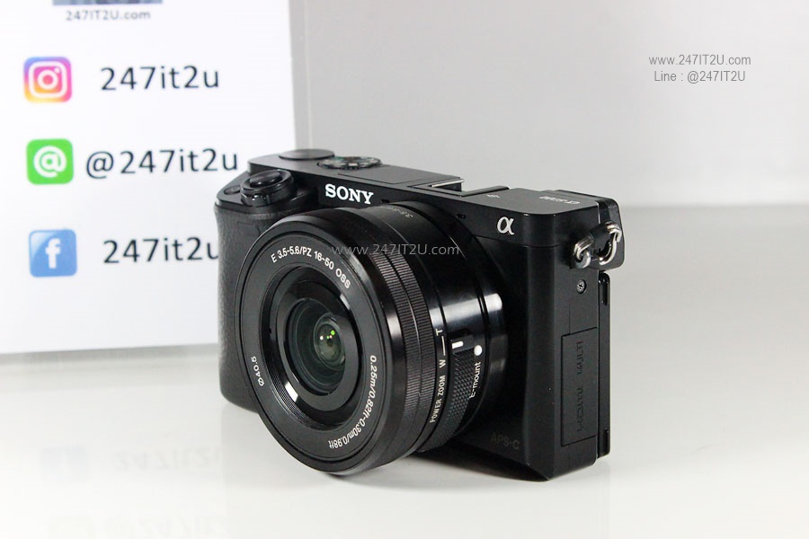 กล้อง Sony A6000 พร้อมเลนส์16-50mm สีดำ
