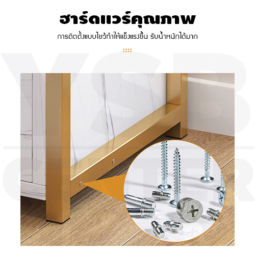 โต๊ะข้างเตียง ตู้ข้างเตียง ชั้นวางของข้างเตียง โต๊ะอเนกประสงค์ เฟอร์นิเจอร์ห้องนอน 3 ชั้น แบบ 3 ลิ้นชัก