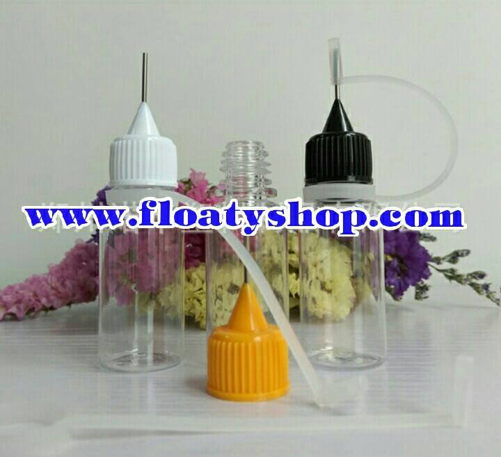 10ml PET ขวดหยดใส ฝาหัวเข็ม