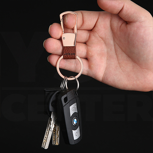 JOBON พวงกุญแจ ของที่ระลึก เกรดพรีเมี่ยม หนาพิเศษ สไตล์เรียบหรู ทรงมน