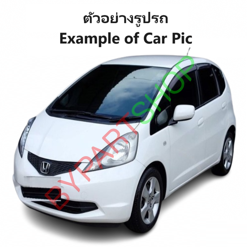 หน้ากระจัง HONDA JAZZ(แจ๊ส) GE รุ่นที่1 สีดำ ไม่มีโลโก้ ปี2008-2010 (รหัส:JAZZ'08)