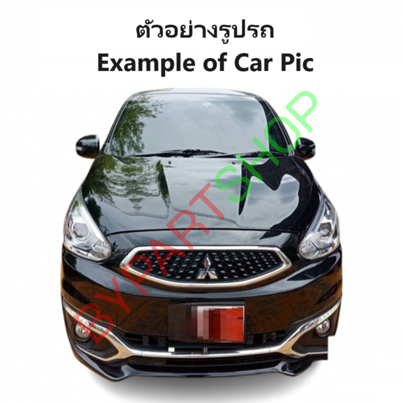 หม้อน้ำ MITSUBISHI MIRAGE(มิราจ) มีท่อเล็ก หนาพิเศษ 26มิล ปี2012-2016 เกียรกระปุก-ออโต้ (อลูมิเนียมทั้งใบ) (50012/26PP)