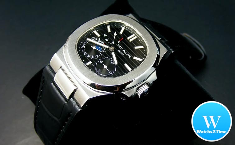 นาฬิกา Patek Philippe Moon Phases and Power Reserve Men's Nautilus Ref.5712G