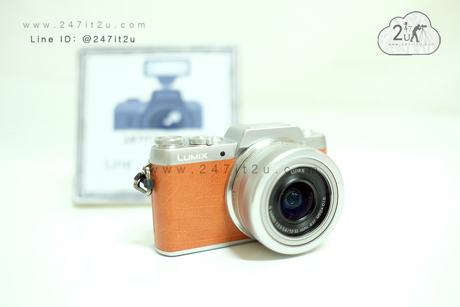 กล้อง Panasonic GF8 + เลนส์ 12-32 mm f3.5-5.6 สีน้ำตาล