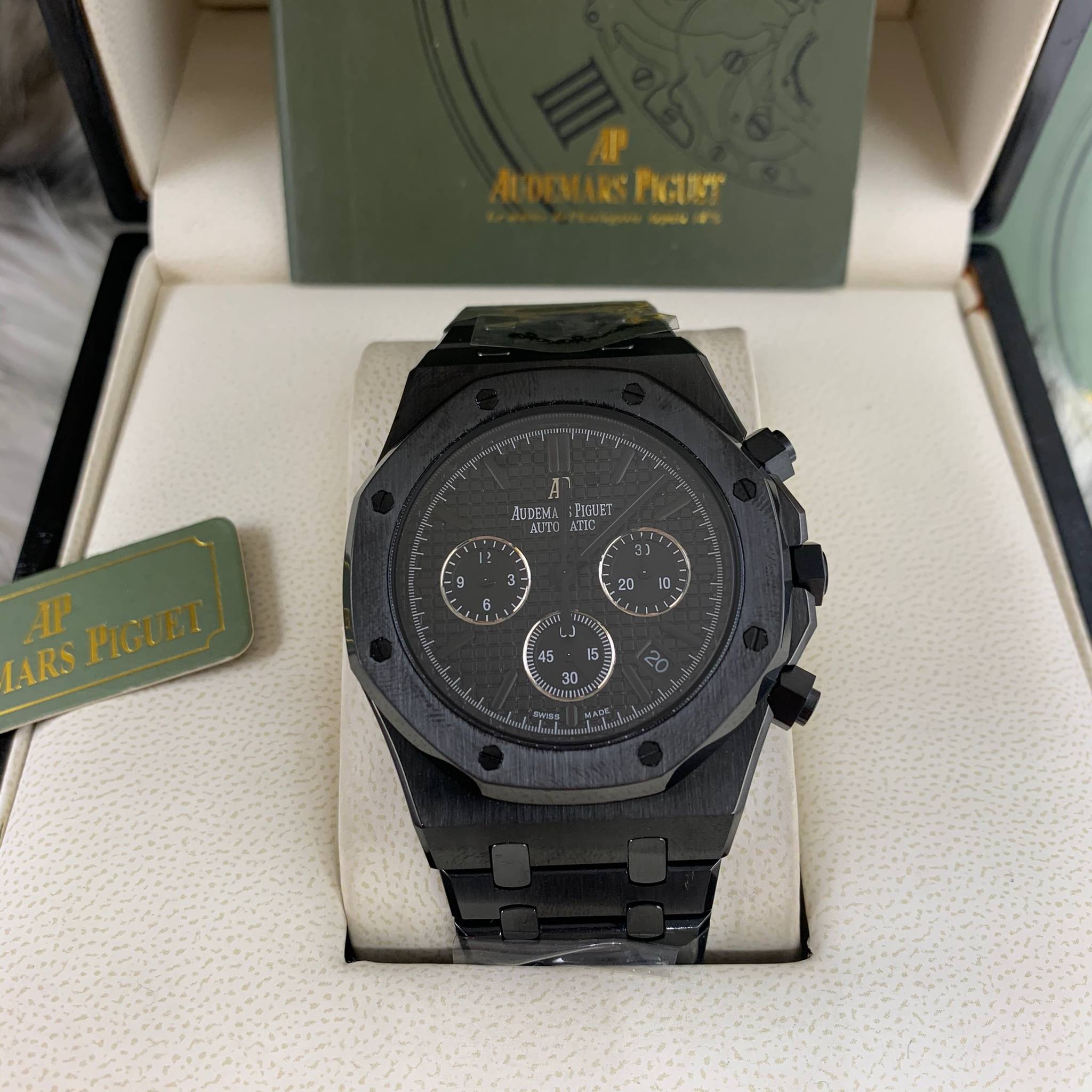 นาฬิกา Audemars Piguet Royal Oak Offshore Chronograpp Black Mirror Swiss