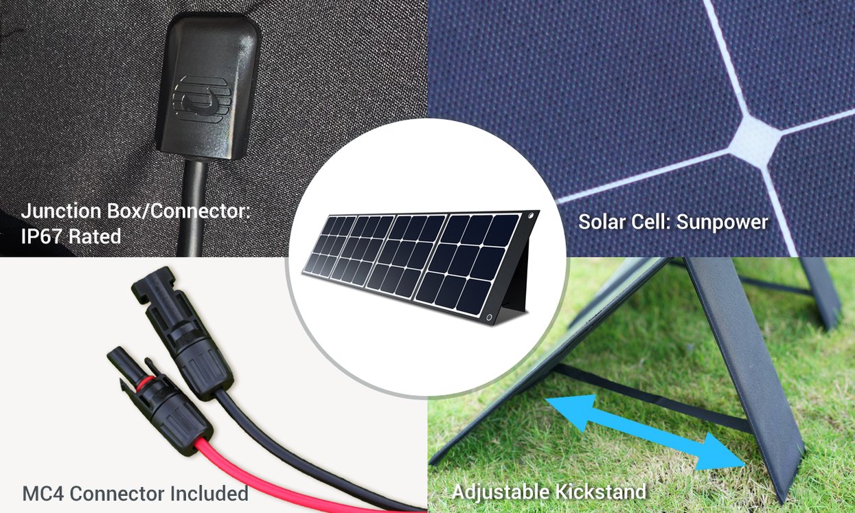 Bluetti 120W Solar Panel โซล่าเซลล์