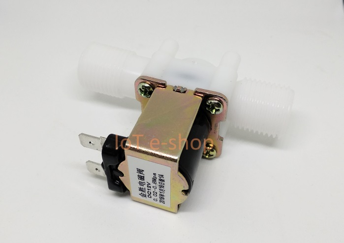 Solenoid Valve โซลินอยด์วาล์วพลาสติก 4 หุน