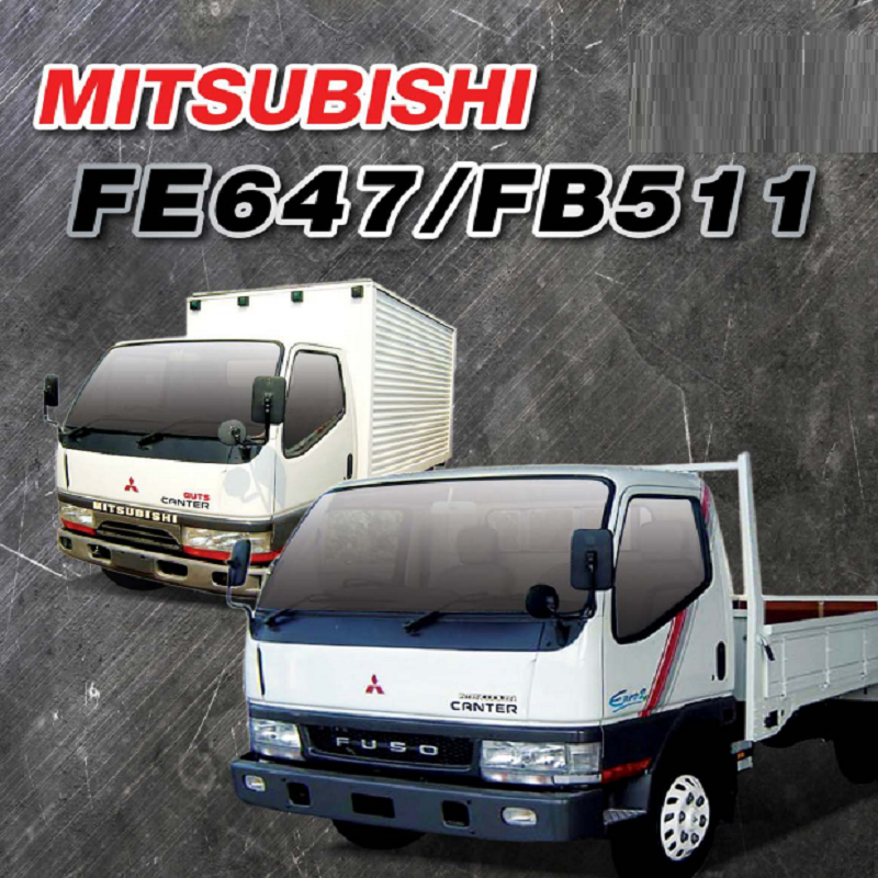 แผงนวมประตูรถยนต์ MITSUBISHI CANTER(แคนเตอร์) FE647 รุ่นมือหมุน ปี1994-2006 -ราคาต่อข้าง-