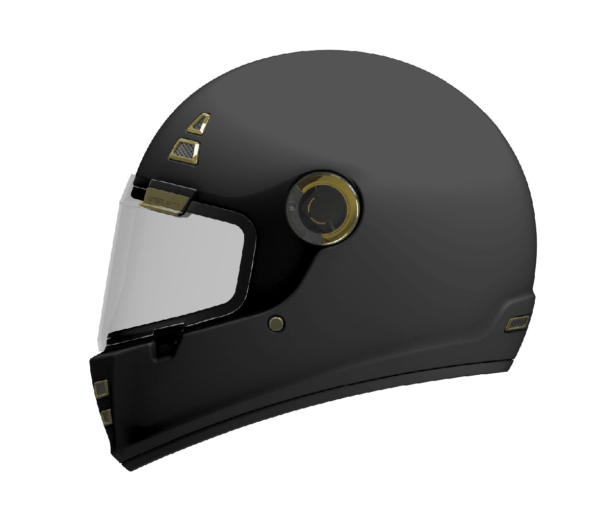 MT JARAMA SOLID GLOSS BLACK