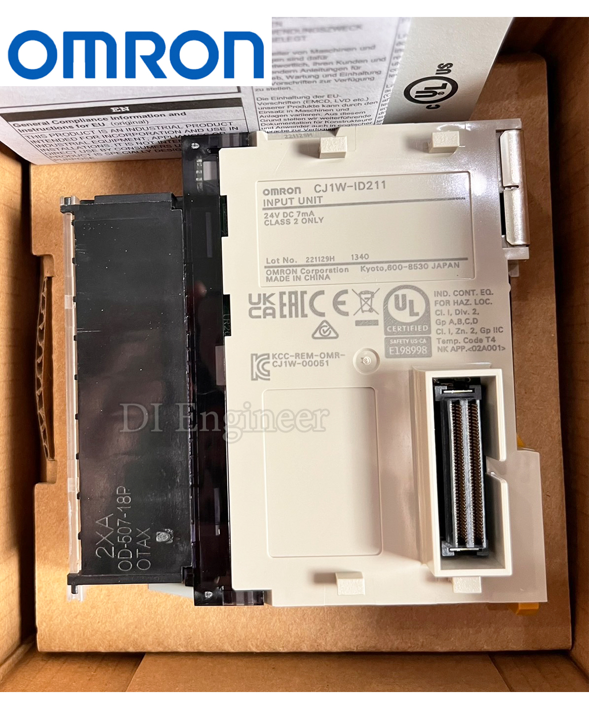 Omron Input Unit CJ1W-ID211