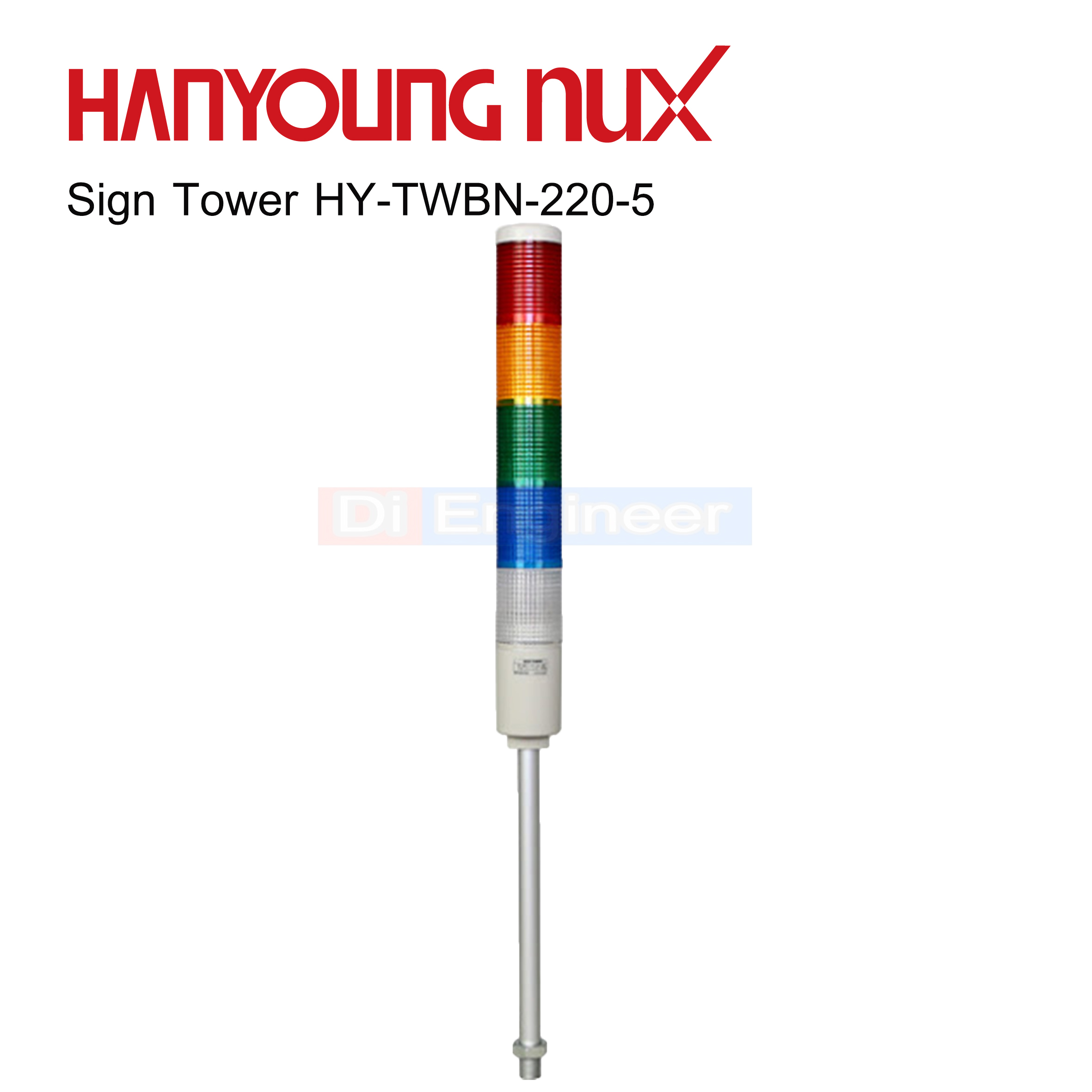 Hanyoung Nux Sign Tower HY-TWBN-220-5 220Vac