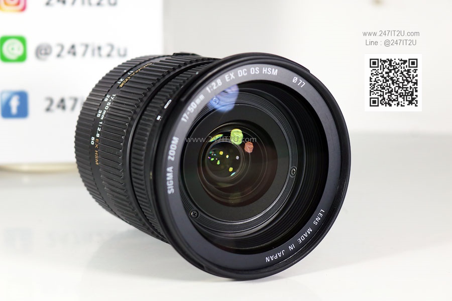 เลนส์ Sigma 17-50mm f/2.8 EX DC OS HSM (Canon)