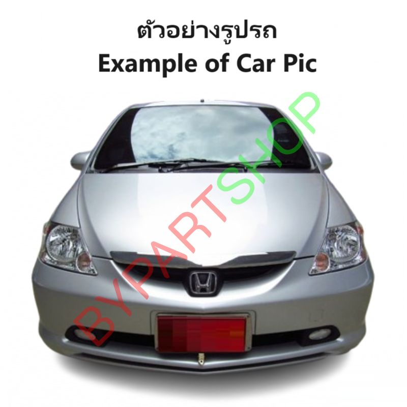 หน้ากระจัง HONDA CITY(ซิตี้) DSI โฉมแมลงสาบ สีดำ(งานไม่ทำสี) ไม่มีโลโก้ ปี2003-2005 (รหัส:CITY'03)