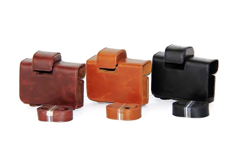 Bag Leather Case For olympus EM10 II