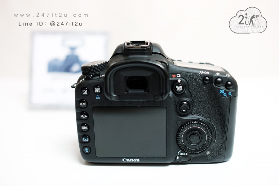 กล้อง Body Canon 7D อุปกรณ์ยกกล่อง