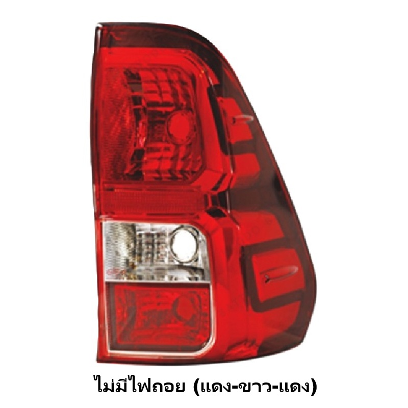 ไฟท้าย TOYOTA REVO(รีโว่) รุ่นหลอดไส้ เท่านั้น ปี2015-2024 (งานแท้ TYC) -ราคาต่อดวง-