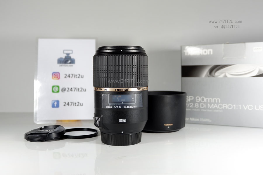 เลนส์ Tamron SP 90mm f2.8 Di macro VC usd (Nikon)
