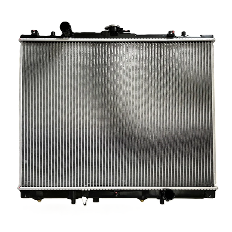 หม้อน้ำ MITSUBISHI G-WAGON(จีวาก้อน) ท่อล่างตรง หนาพิเศษ 36มิล ปี2001-2006 เกียรออโต้ (กระปุกก็ใส่ได้) (O.E.M ประกัน 6เดือน) (MI-50021)