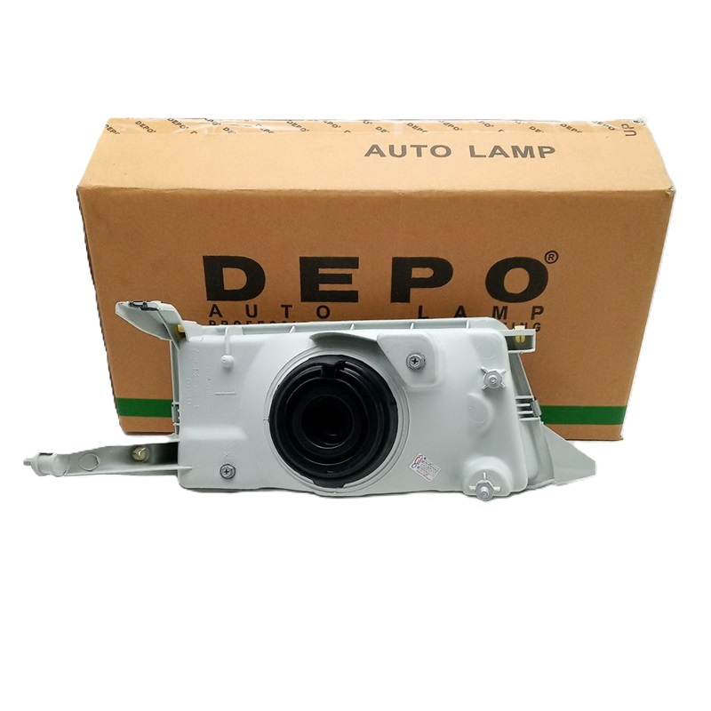 ไฟหน้า TOYOTA CORONA(โคโรน่า) AT/ST171 โฉมแรก หน้ายักษ์ ปี1988-1990 (งานแท้ DEPO) -ราคาต่อดวง-