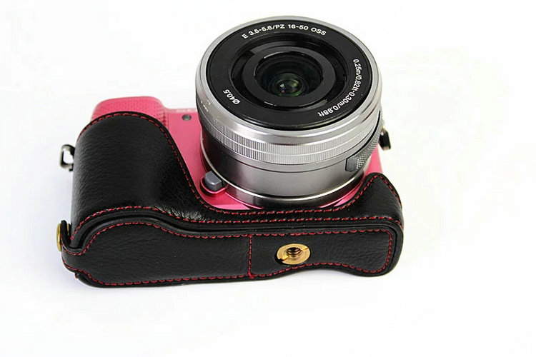 Bag Leather Case For sony A5100