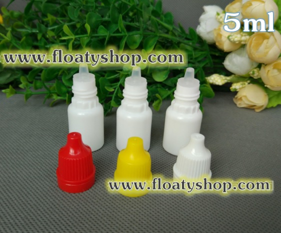 5ml PEขวดยาหยอดตา (สีขาวทึบแสง)