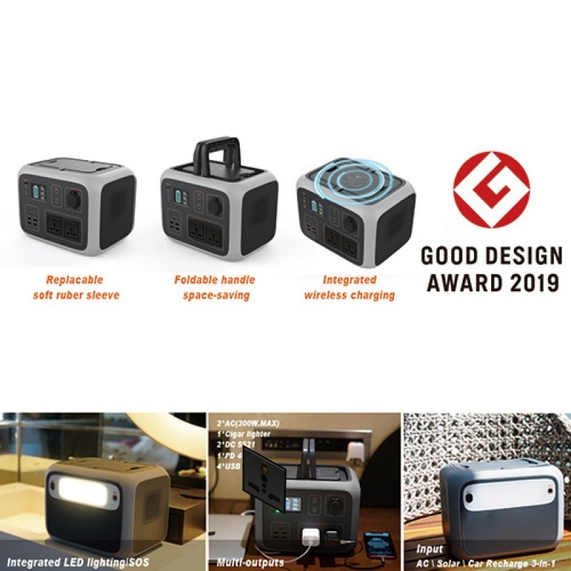 Bluetti AC50S Grey Portable Power Station ความจุ 135,000mAh/500Wh