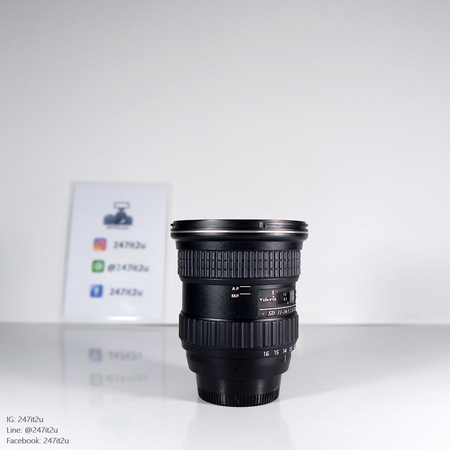 ขายเลนส์ Tokina 11-16mm f2.8(IF DX)สีดำ สำหรับ Nikon
