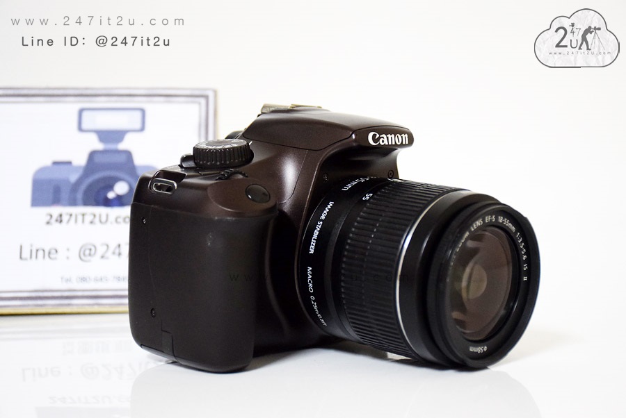 กล้อง Canon 1100D พร้อมเลนส์ 18-55mm is ii สีน้ำตาล