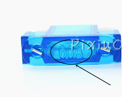 ฟิวส์แมกซี่ 60 แอมป์ Maxi Fuse สีน้ำเงิน หรือ ฟ้า