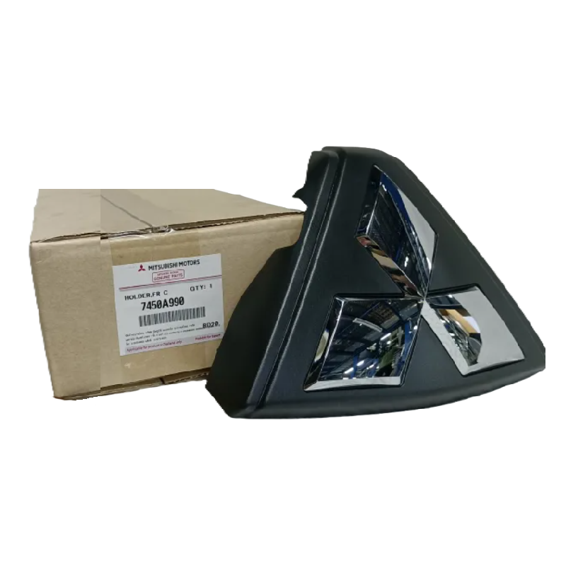 -แท้ศูนย์- โลโก้หน้ากระจัง MITSUBISHI PAJERO(ปาเจโร่ สปอร์ต) พร้อมฐาน ไม่มีเซ็นเซอร์ ปี2015-2018