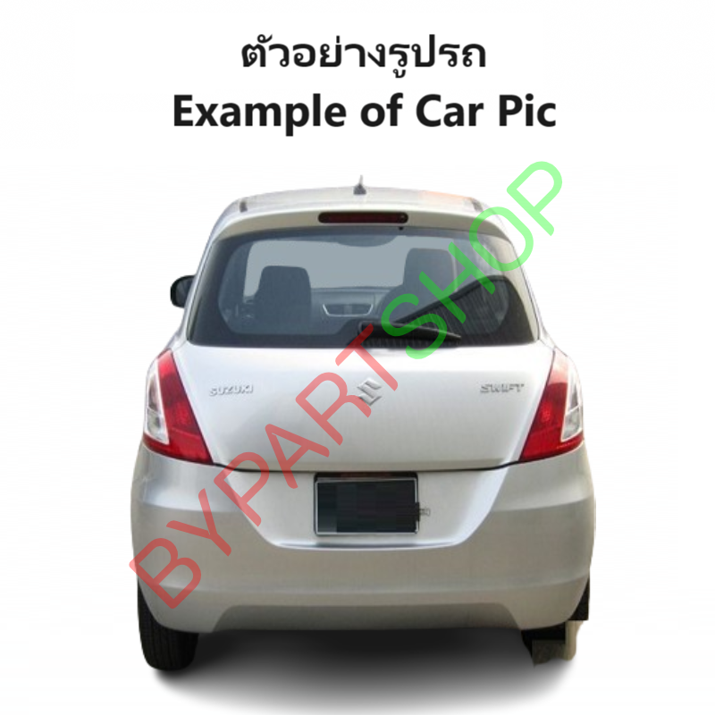 กระจกมองข้าง SUZUKI SWIFT(สวีฟ) รุ่นปรับ+พับไฟฟ้า มีไฟเลี้ยว 7สาย โฉมปี2012-2017 (สีดำ,งานไม่ทำสี) -ราคาต่อข้าง-