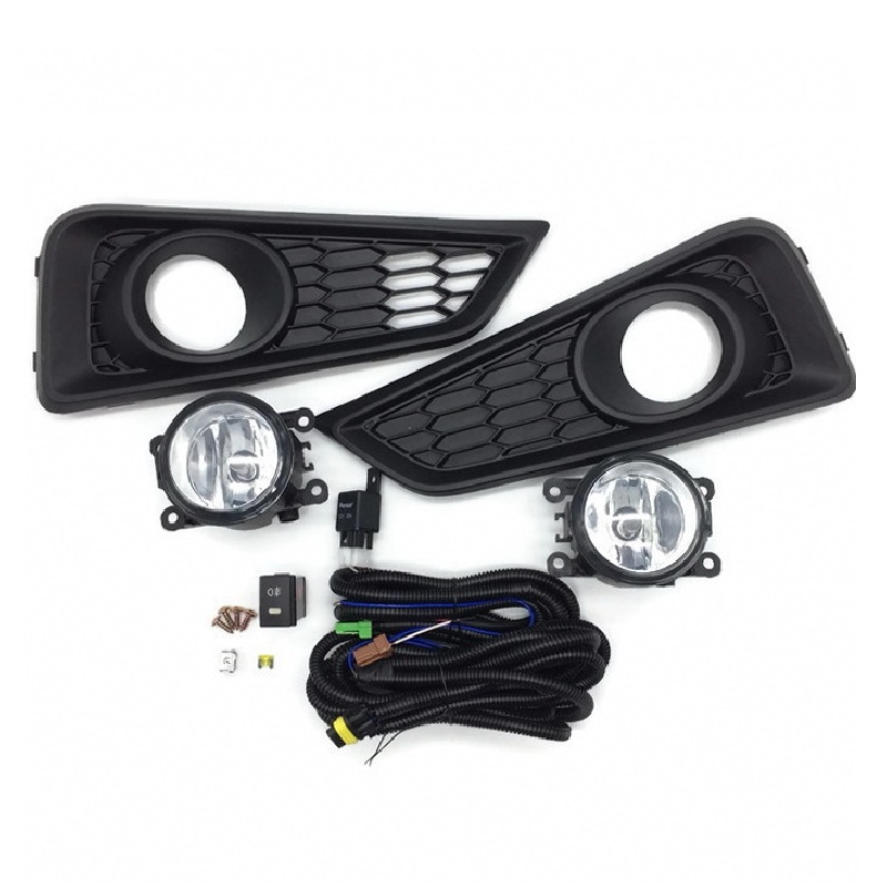 ไฟตัดหมอก/ไฟสปอร์ตไลท์ HONDA CITY(ซิตี้) ฝาครอบดำ โฉมปี2014-2017 (ครบชุด) (รับประกัน 6เดือน) (HD647B)