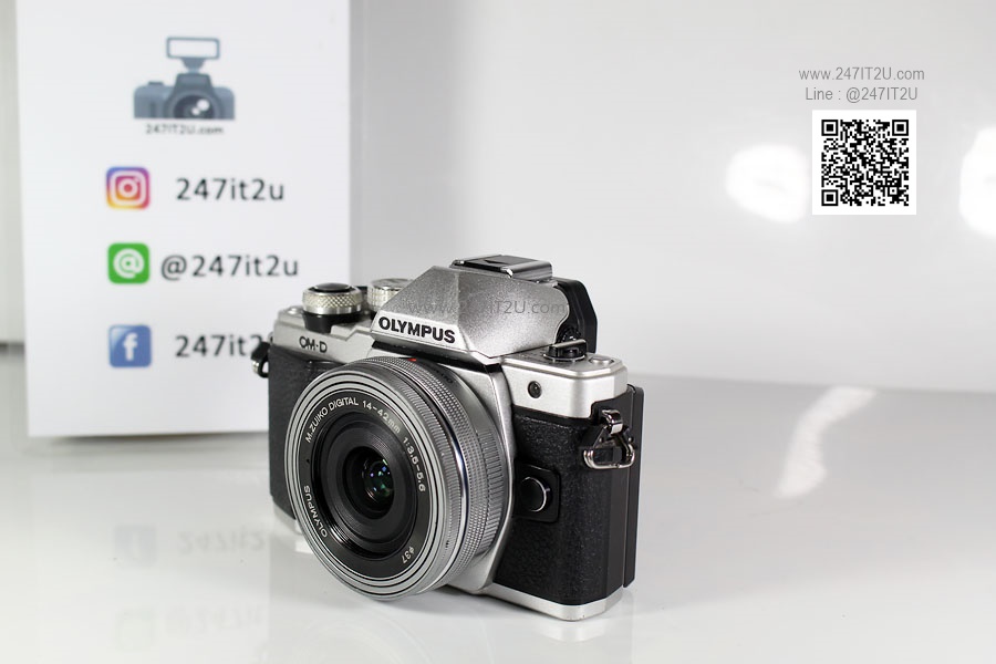 กล้อง Olympus OM-D E-M10 mark 2 + เลนส์ 14-42mm สี Silver
