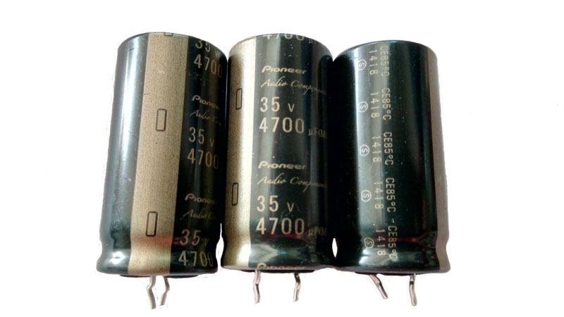 4700uF 35v Pioneer Audio Capacitor
