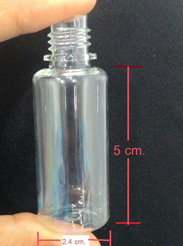 15ml PET ขวดหยดใส ฝาหัวเข็ม