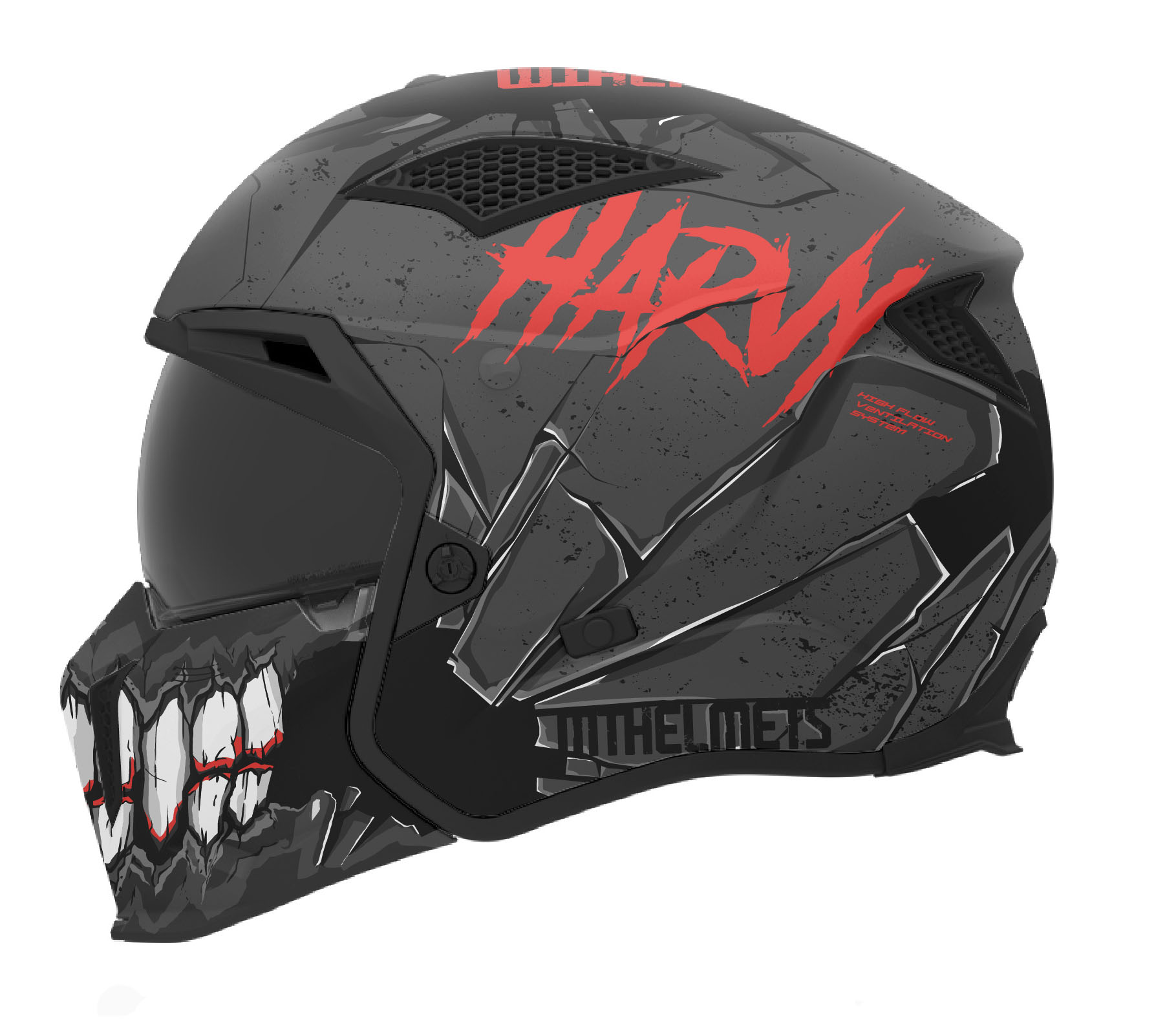 MT STREETFIGHTER SV รุ่น HARVY MATT BLACK
